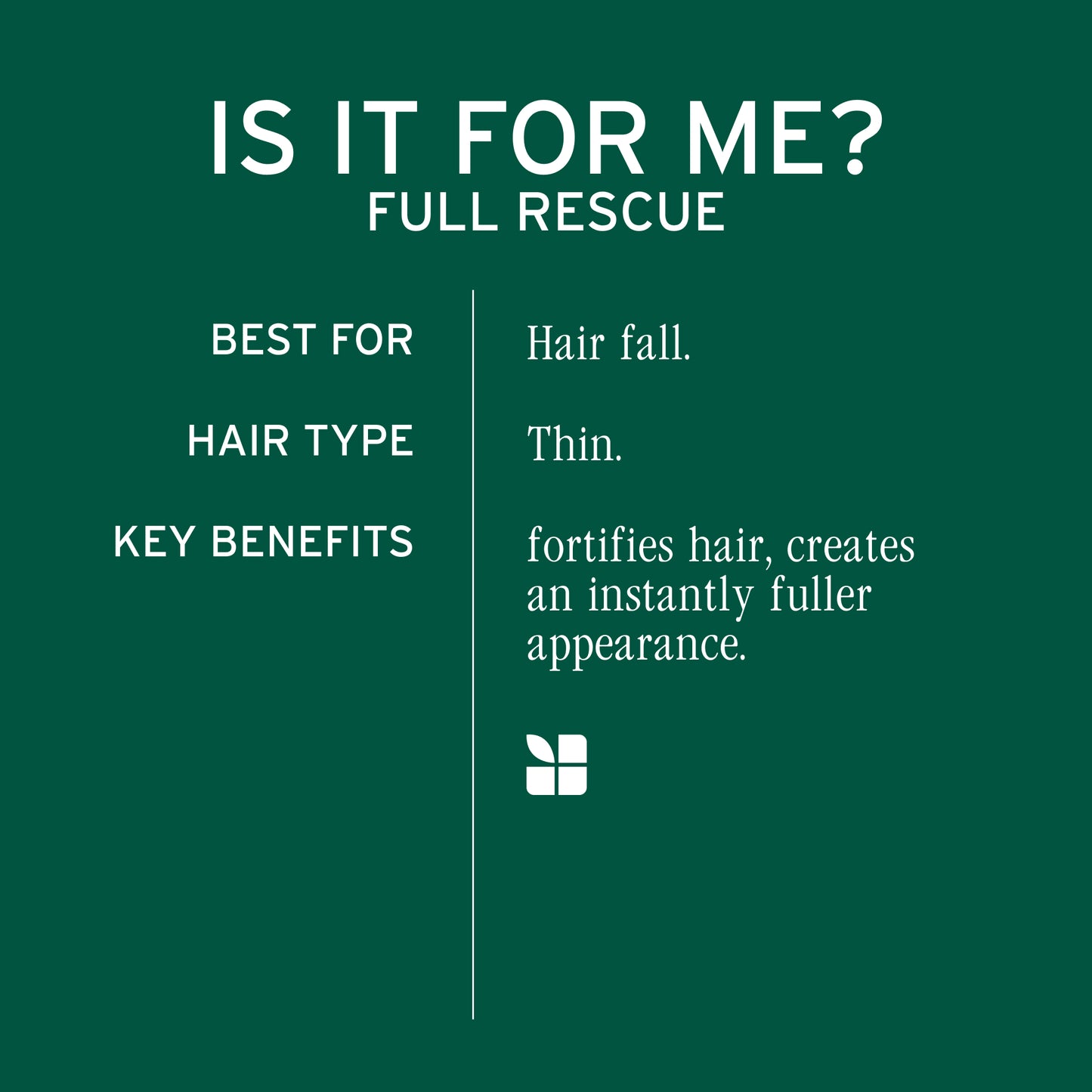BIOLAGE FULL RESCUE SCALP SERUM FOR FULLER HAIR 50ML