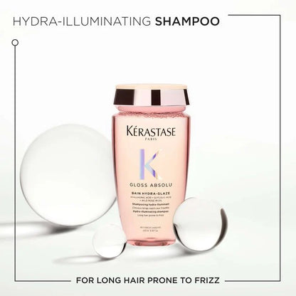 KÉRASTASE GLOSS ABSOLU FINE TO MEDIUM HAIR TYPES GLOSS ESSENTIALS AND FRAGRANCE RITUAL CARE KIT
