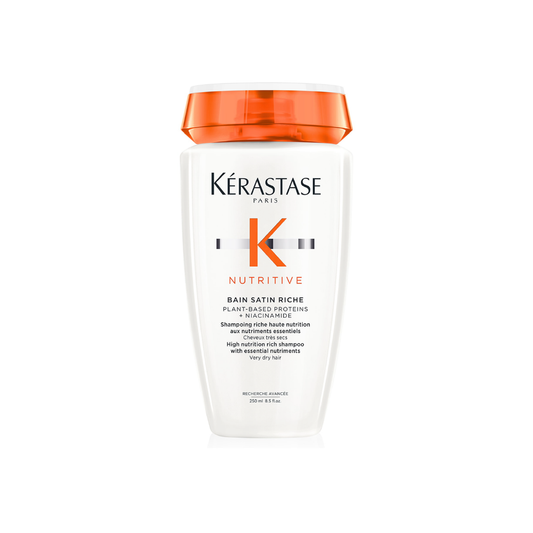 Kérastase Nutritive Bain Satin Riche Hydrating Shampoo Medium To Thick Hair 250ml