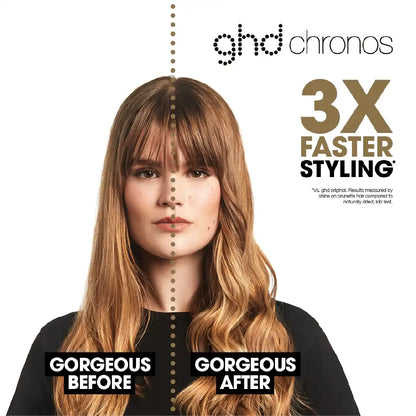 ghd CHRONOS HAIR STRAIGHTENER IN BLACK