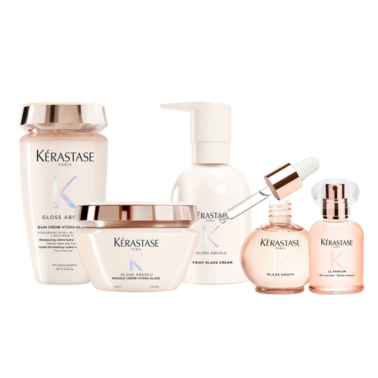 KÉRASTASE GLOSS ABSOLU THICK UNRULY HAIR TYPES FULL GLOSS AND FRAGRANCE CARE KIT