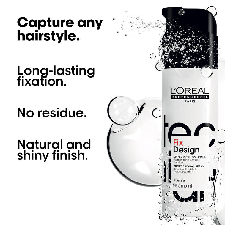 L’ORÉAL PROFESSIONNEL TECNI.ART FIX DESIGN STRONG HOLD SPRAY 200ML
