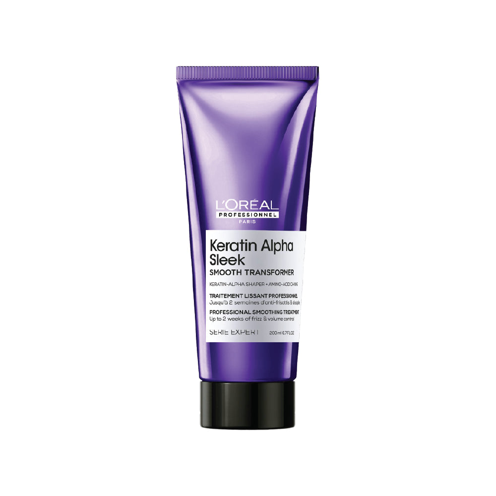 L’ORÉAL PROFESSIONNEL KERATIN ALPHA SLEEK SMOOTH TRANSFORMER TREATMENT 200ML