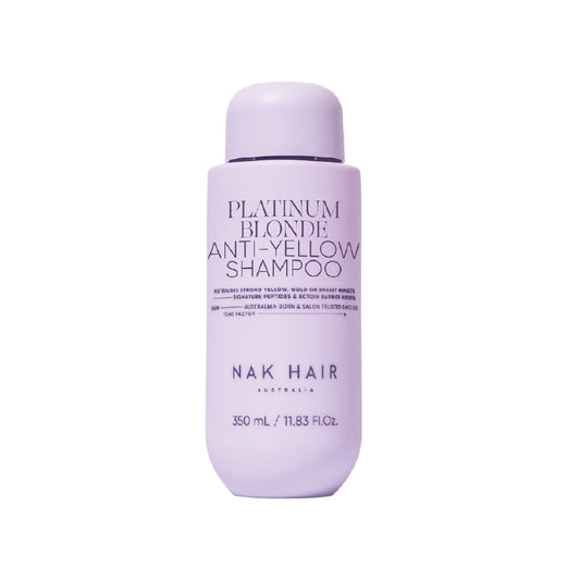 NAK SIGNATURE PLATINUM BLONDE ANTI-YELLOW SHAMPOO 350ML