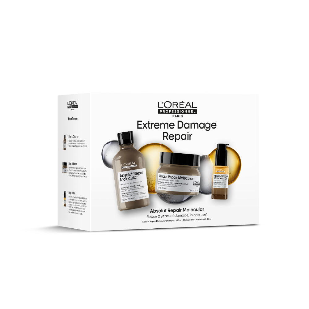 SEASONAL L’ORÉAL PROFESSIONNEL SERIE EXPERT ABSOLUT REPAIR MOLECULAR GIFT SET
