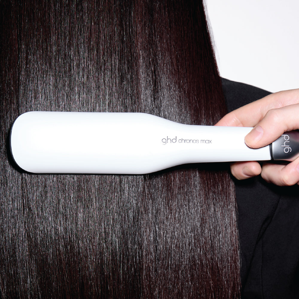 ghd CHRONOS MAX HAIR STRAIGHTENER IN WHITE
