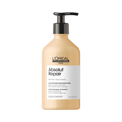 L’ORÉAL PROFESSIONNEL SERIE EXPERT ABSOLUT REPAIR SHAMPOO & CONDITIONER DUO 500ML